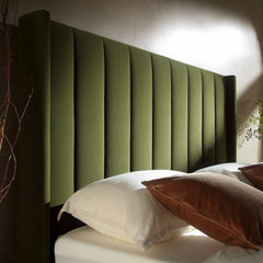 The Florence Moss Velvet Bed Frame