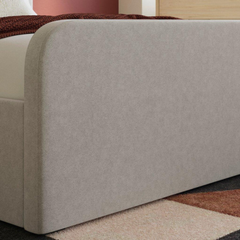 Margot Ottoman Bouclé Bed Frame