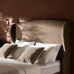 Hearthside Wing Upholstered Bed