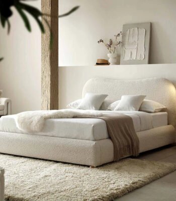 Diana Bouclé Bed