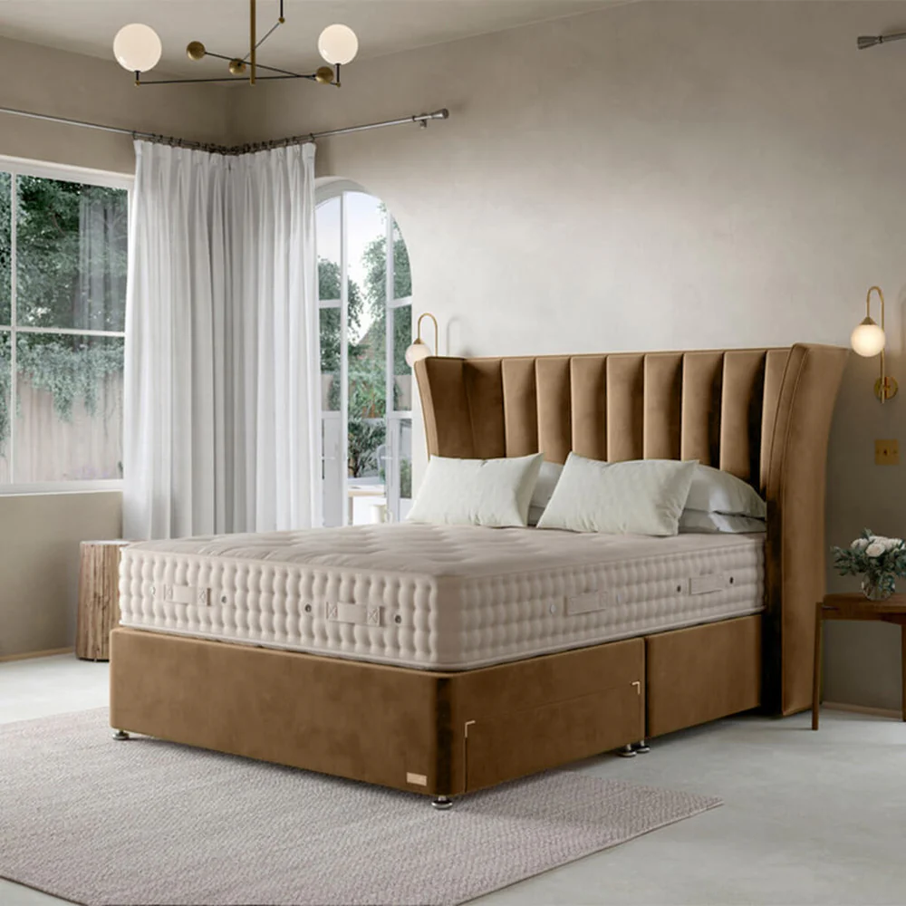 Majesty Winged Divan Bed with Storage Drawers Majesty Winged Divan Bed with Storage Drawers - Image 1