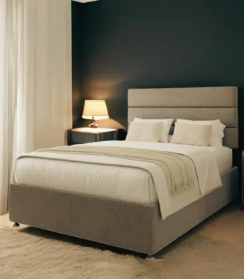 Versatile Woven Fabric Divan Base with Optional Storage Drawers