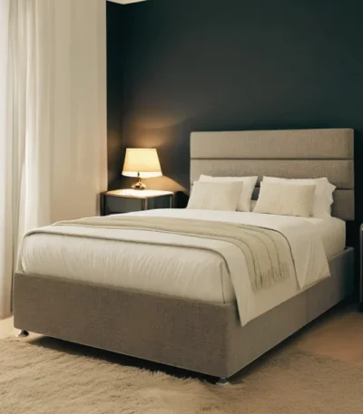 Versatile Woven Fabric Divan Base with Optional Storage Drawers