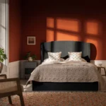 Aegean Wing Upholstered Bed