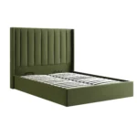 The Florence Moss Velvet Bed Frame - Image 2