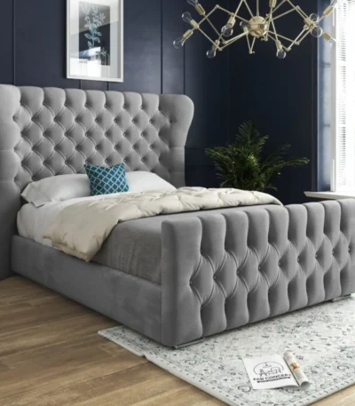 The Oxford Winged Upholstered Bed
