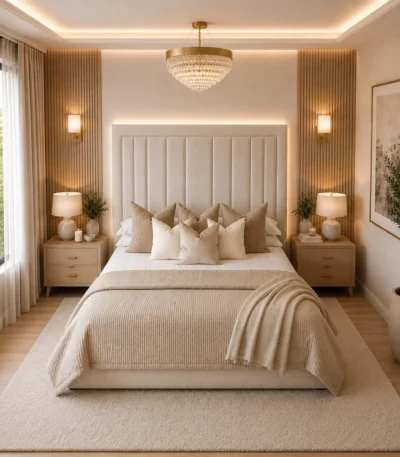 Valentina Praline Bed